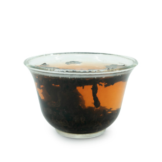 Loose Leaf Pu-erh Tea - Shu Puer 2023 with camphor aroma Yunde, 