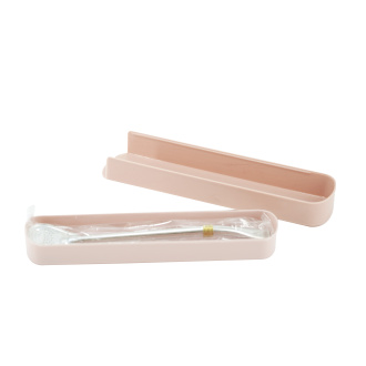 Metal bombilla for mate, with a gold rim in a plastic container. Price: ₽1,230 rub.