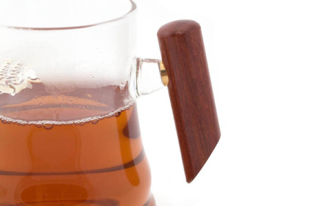 Glass chahai with a strainer "White tea", 440 ml. Price: ₽2,550 rub.