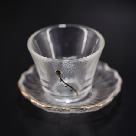 Пиала с подставкой "Ледяное озеро" 50мл | 茶杯. Price: ₽1,740 rub.