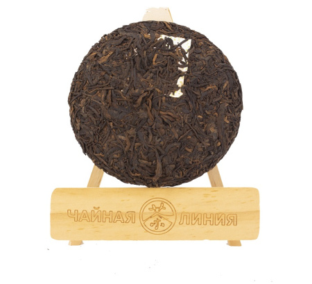 Pressed Rip Pu-erh Tea - Shu Pu'er 2017 "Telan" brand "Xiangshanhao" Zhoushi plant 357 g, 