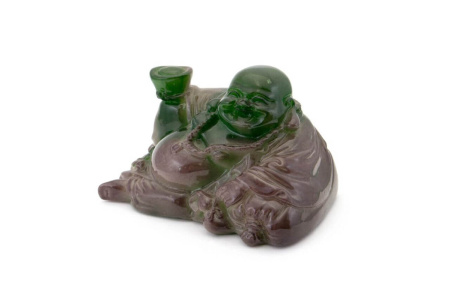 Color-Changing Tea Toy "Jade Hotei on a Money Bag with a Gold Bar". Price: ₽2,060 rub.