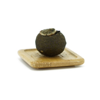 Loose Leaf Pu-erh Tea - Шу пуэр 2022 г. в лайме завода "Кайшуньхао", 