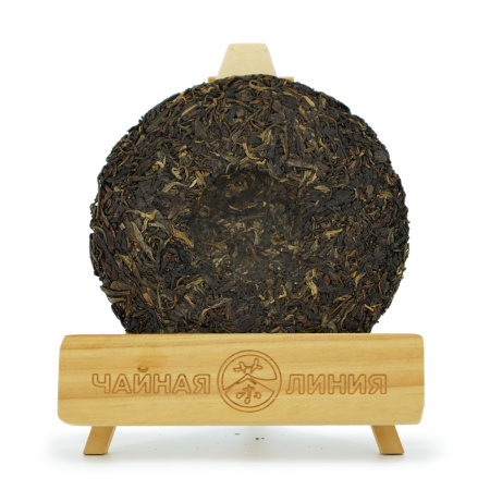 Pressed Raw Pu-erh Tea - Шэн пуэр 2007 г. "Пуэр из Наньцзянь" завода "Тулинь" 225 г, 