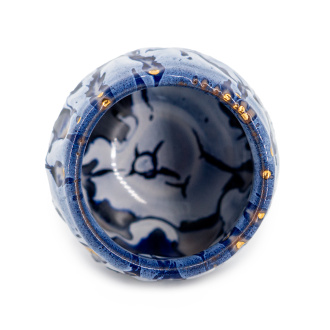 Пиала авторская ручной работы "Лёд и золото" 100 мл | 茶杯. Price: ₽17,587.40 rub.