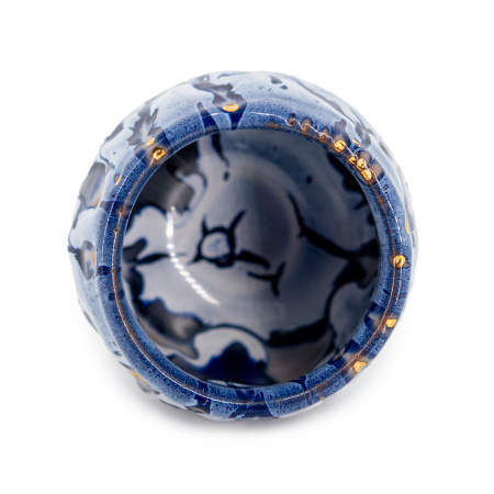 Пиала авторская ручной работы "Лёд и золото" 100 мл | 茶杯. Price: ₽17,587.40 rub.