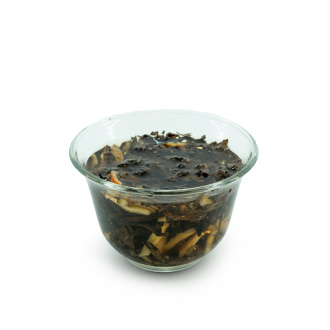 Buy, white tea Gongmei 2016 "Offering Eyebrows" with dried mandarin peel, 100g