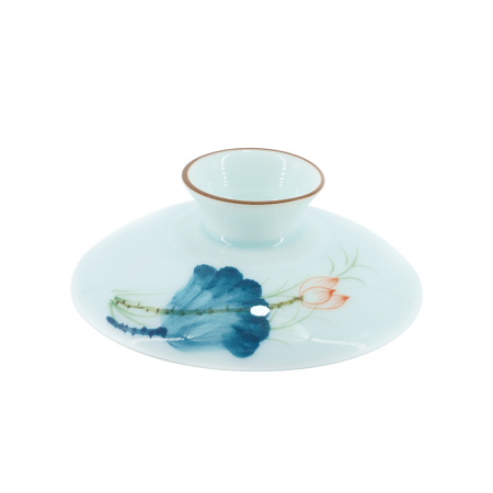 Gaiwan "Lotus with Brown Border", 180 ml. Price: ₽2,570 rub.