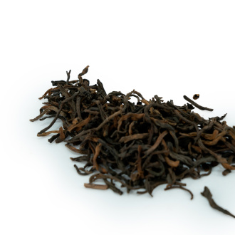 Loose Leaf Pu-erh Tea - Shu puer 2019 with camphor aroma from large trees from Yongde (Yongde da shu), 