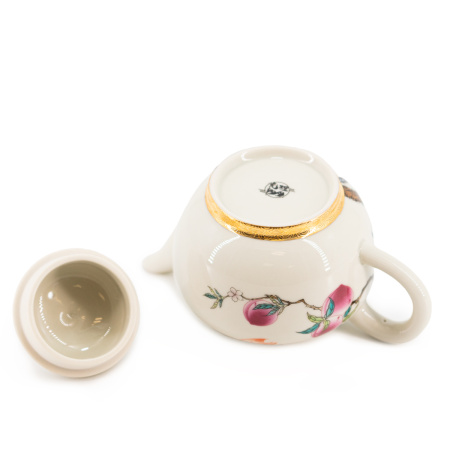 Porcelain teapot "Plums in Verbilki", 210 ml. Price: ₽6,820 rub.