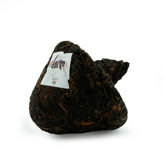 Pressed Rip Pu-erh Tea - Шу пуэр 2020 г. "Бескрайние горы" завода "Тулинь" гриб 250 г, 