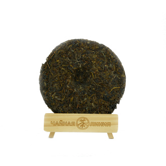 Pressed Raw Pu-erh Tea - Шэн пуэр 2021 г. "Медовая рифма из Сигуй" марки "Кайшуньхао" 357 г, 
