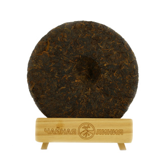 Pressed Rip Pu-erh Tea - Шу пуэр 2021 г. "Бык из Нака меняет мир" завода "Чашуван" 357 г, 