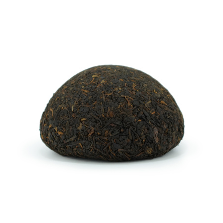 Pressed Rip Pu-erh Tea - Шу пуэр 2022 г. "Баньчжан Цяому" завода "Чжоуши " 250 г, 