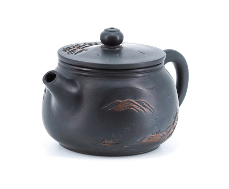 Глиняный чайник из Цзяньшуй, Юньнань "Пейзаж маслом", 180 мл. Price: ₽13,390 rub.