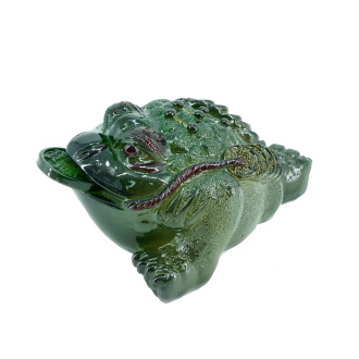 Color-Changing Tea Toy "Medium Green Jade Toad". Price: ₽1,760 rub.