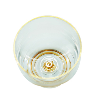Glass bowl with gold foil "Overflows" 100 ml | 茶杯. Price: ₽2,430 rub.