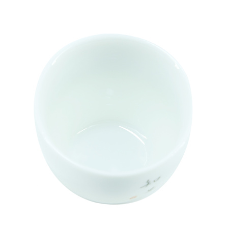 Пиала фарфоровая из Фуцзянь "Чжицзу — цени то, что имеешь", 50 мл | 茶杯. Price: ₽360 rub.