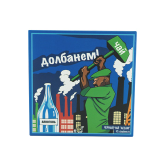 Red tea Черный чай Ассам "Долбанем!" марки "Чайная Линия", 100 г