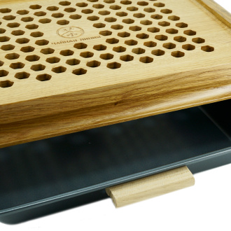 Small signature oak shepherd's hut "Honey Oak," 350x260 cm. Price: ₽11,410 rub.