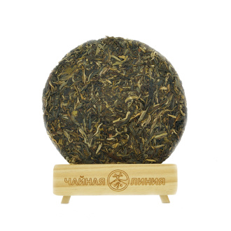 Pressed Raw Pu-erh Tea - Шэн пуэр 2020 г. «Деревня ветров» завода «Чашуван» 357 г, 