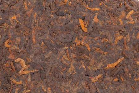 Pressed Rip Pu-erh Tea - Shu Puer 2013 "Imperial Menghai" of the "Zhoushi" factory 357 g, 