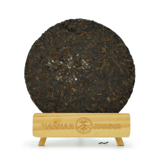 Pressed Rip Pu-erh Tea - Шу пуэр 2021 г. "Феникс" завода "Син Ян Ча", 357 г, 