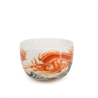 Пиала фарфоровая "Буйство дракона", 130 мл | 茶杯. Price: ₽1,860 rub.