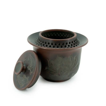 Gaiwan from Qinzhou, Guangxi "Carved Flower". Price: ₽16,830 rub.