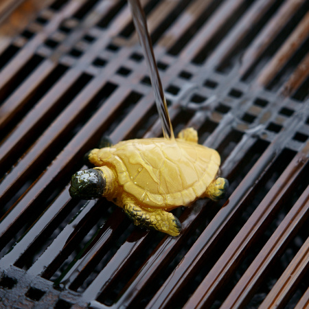 Small color-changing tea toy "Bronze Turtle". Price: ₽850 rub.