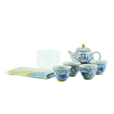 Travel tea set with a box "A bygone era?". Price: ₽9,910 rub.