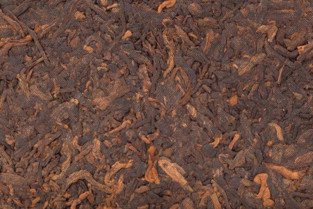 Pressed Rip Pu-erh Tea - Shu Pu-erh 2019 "Golden Time" from the Yunfuxiang factory, 357 g, 