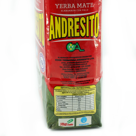 Yerba Mate - Йерба Мате "Andresito", 500 г, 