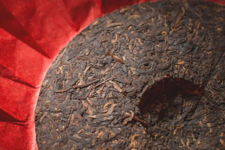 Pressed Rip Pu-erh Tea - Шу Пуэр 2012 г. "803" завода "Тулинь" гнездо 100 г, 