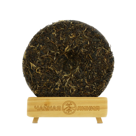 Pressed Raw Pu-erh Tea - Шэн пуэр 2020 г. "Гора Бада" завода "Юньфусян" 357 г, 
