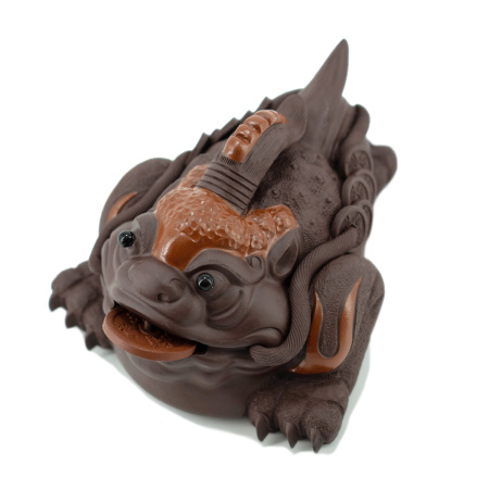 Глиняная чайная игрушка "Денежная жаба". Price: ₽7,620 rub.