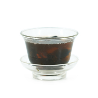 Loose Leaf Pu-erh Tea - Шу пуэр 2019 г. "Цзиндун Лао ча тоу" (Старые чайные головы из Цзиндун), 