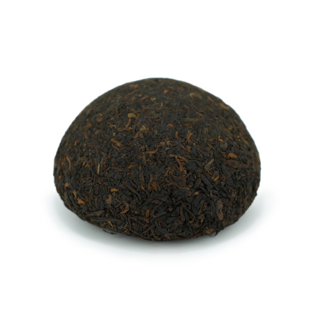 Pressed Rip Pu-erh Tea - Шу пуэр 2022 г. "Баньчжан Цяому" завода "Чжоуши " 250 г, 