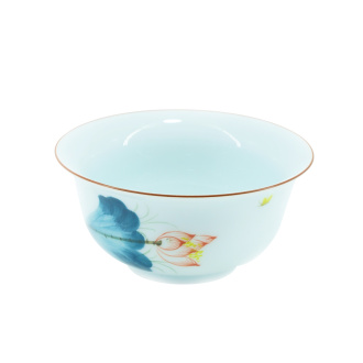 Gaiwan "Lotus with Brown Border", 180 ml. Price: ₽2,570 rub.